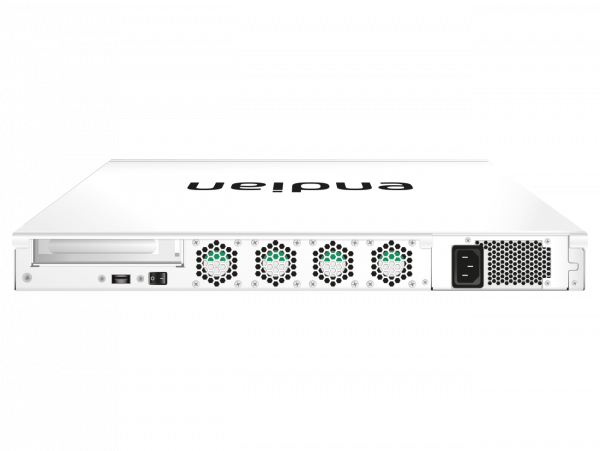Endian UTM Macro provides class-leading UTM power for large networks. This appliance also offers the highest levels of availability with redundant and fast SSD storage and extended connectivity...