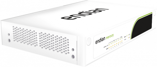 Endian UTM Mercury provides UTM power for medium networks. This appliance also offers the highest levels of availability with fast SSD storage and extended connectivity including 10GbE SFP+ ports....