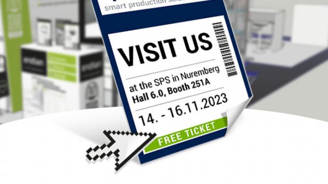 SPS Nuremberg: Visit us from November 14 to 16 in Hall 6, Booth 251A 